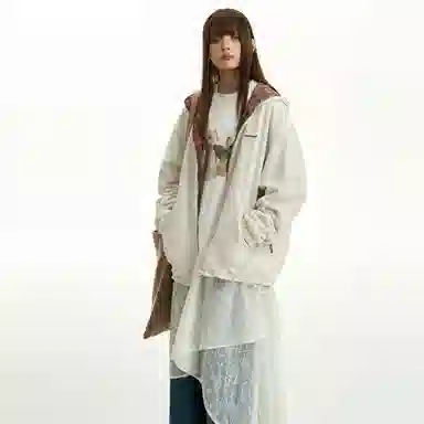 TGNS Vintage Reversible Plaid Hoodie