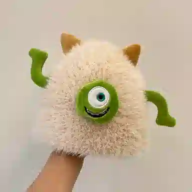 恩僾德 卡通搞怪小怪兽独眼仔加厚护耳 涤纶 绒线帽 男女同款情侣款