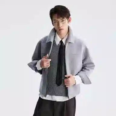 LESS IS MORE Wool Coat