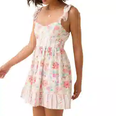 ALTAR'D STATE Floral Mini Dress Lexi