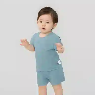 童泰 莫代尔薄款套装婴幼童