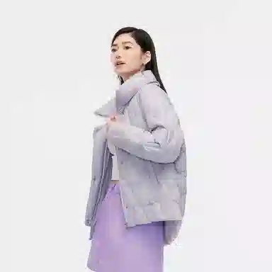 波司登 轻暖系列 短款纯色长袖羽绒服 女款