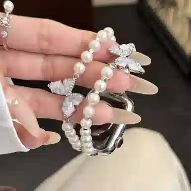 酷巴索 表带 苹果适用 金属材质 百搭金属表带男女同款