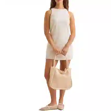 ALTAR'D STATE Amiah Linen Mini Dress