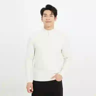 利郎 都市休闲装饰简约毛衣 男款