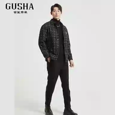 古鲨 轻奢时尚高端外套大衣 男款