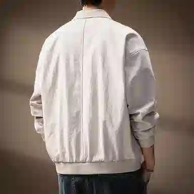 贵色 复古工装休闲百搭潮牌痞帅翻领夹克 男女同款
