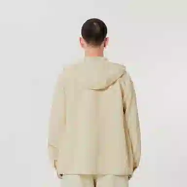 速写 纯色连帽长袖户外夹克外套 男女同款