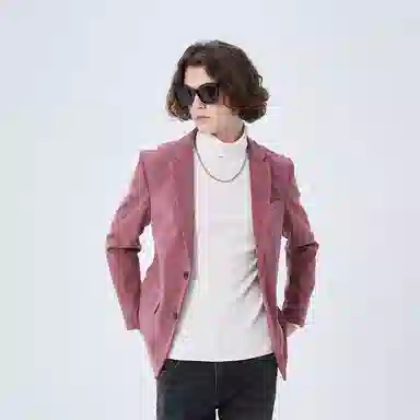 David Naman Blazer Pink