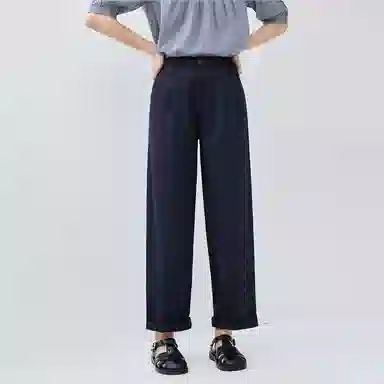 佐丹奴 压褶宽松舒适休闲裤 女款