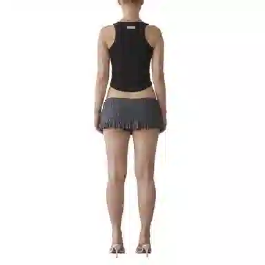 SCULPTOR The Day Dreamers Rib Tank Top Black