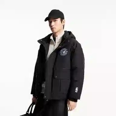 JACK JONES x NBA Grizzlies Down Jacket Black