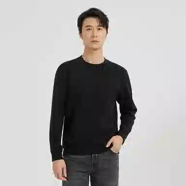 利郎 合身适中圆领长袖卫衣 男款