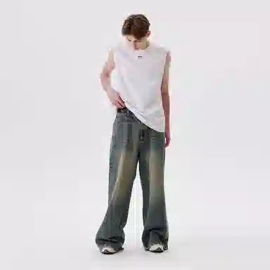 PSO Brand Geometric Logo Tank Top