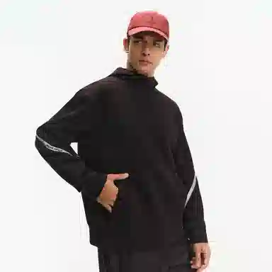 比音勒芬 超柔空气层休闲运动连帽长袖卫衣 男款