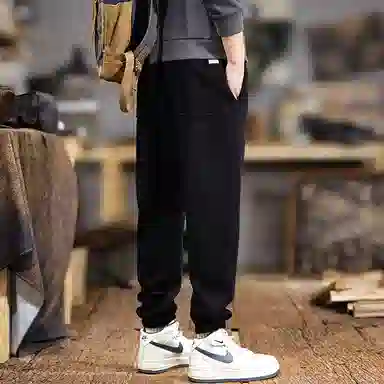 遨宇 美式复古经典潮流中性风简约百搭户外休闲裤 男款