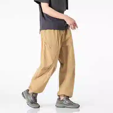 金盾 潮流潮牌宽松休闲裤 男款