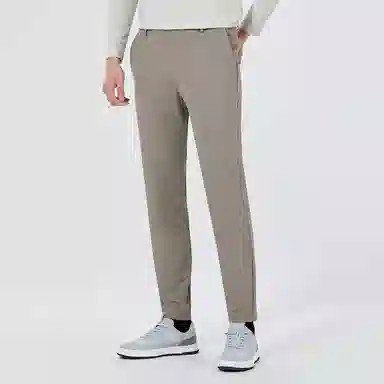 利郎 纯色中腰舒适弹力纯色百搭休闲裤 男款