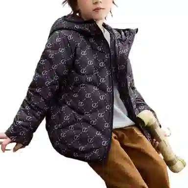 鸭鸭 保暖防风防水舒适轻盈羽绒服 青少年