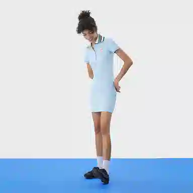 ellesse Knit Short Sleeve Dress