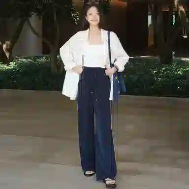 美洋 纯色简约舒适休闲裤 女款