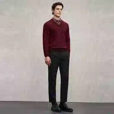 EMZ V-Neck Wool Sweater