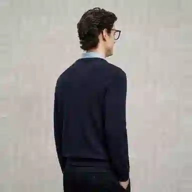 EMZ V-Neck Wool Sweater