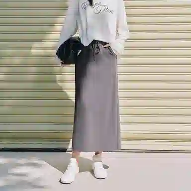 太平鸟 高腰工装纯色休闲短裙 女款