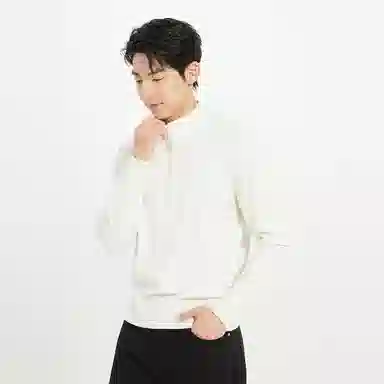 利郎 都市休闲装饰简约毛衣 男款