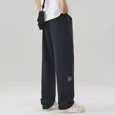 童先森 美式重磅潮牌宽松运动直筒长裤休闲裤 男款