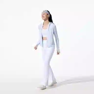 波司登 骄阳系列 夏季清爽弹力拉链轻盈时尚休闲短款显瘦 多色可选 透气凉感防晒服 女款