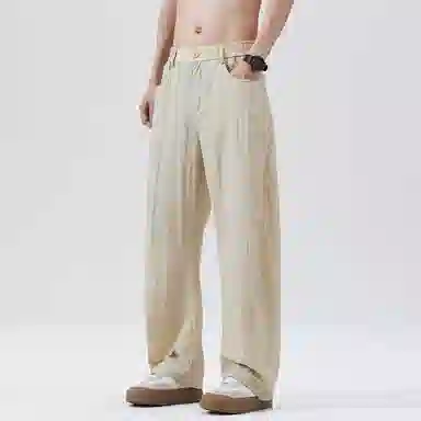 童先森 速干阔腿宽松薄款凉感潮牌休闲裤 男款