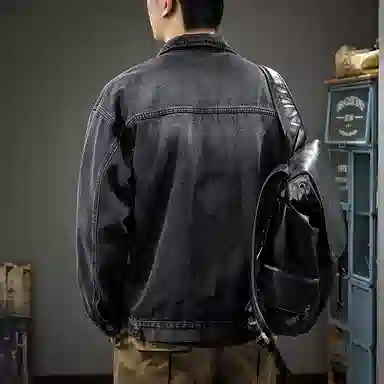 Qianjin Niu Classic Denim Jacket