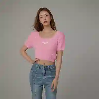 CHUU Sweet Knit Top