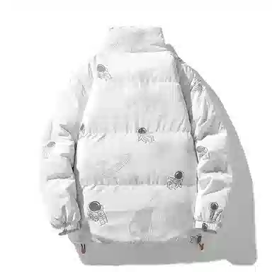 金盾 潮流纯色百搭立领棉服 男款