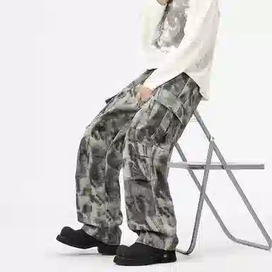 金盾 直筒长裤迷彩休闲裤 男款