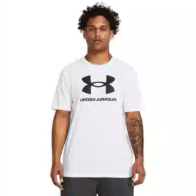 Under Armour Logo Crew Neck T-Shirt White