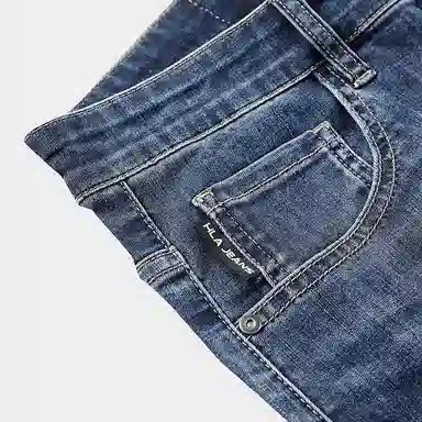 HLA JEANS Black Whale