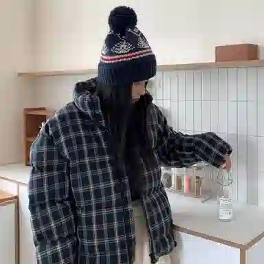 恩僾德 小众高颜值复古费尔岛风加厚保暖显脸小日系可爱 绒线 帽子 男女同款情侣款