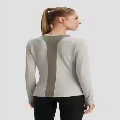 DESCENTE Women's Running Long Sleeve Knit Top