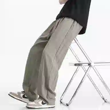 童先森 宽松阔腿百搭简约休闲裤 男款