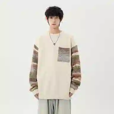 马员外 潮流秋冬季情侣款针织衫 男女同款