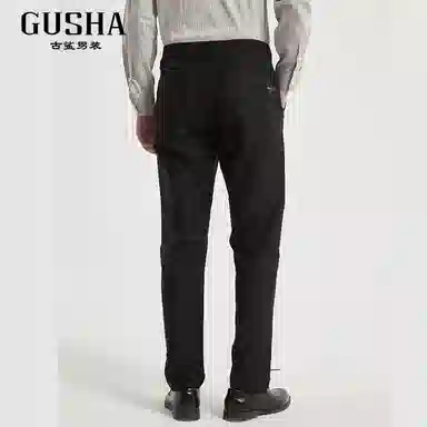 古鲨 商务直筒长裤休闲裤 男款