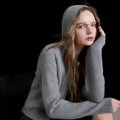 3COLOUR Miu Series Hoodie Cardigan