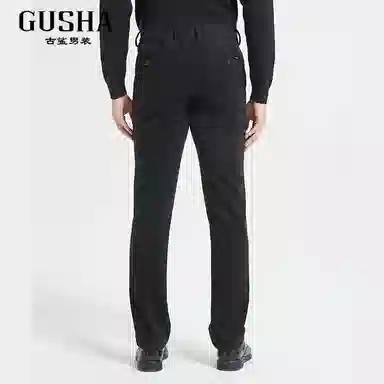 古鲨 商务弹力长裤休闲裤 男款