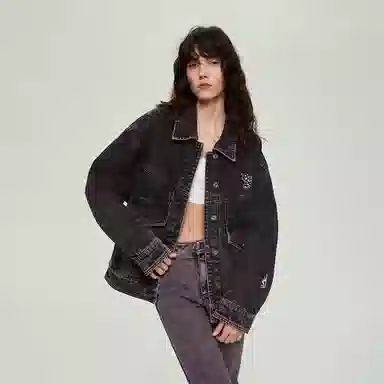 ONLY x NBA Denim Jacket