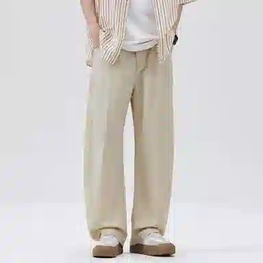 童先森 速干阔腿宽松薄款凉感潮牌休闲裤 男款