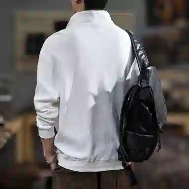 遨宇 美式复古休闲潮流经典潮牌极简风百搭户外上衣卫衣 男款