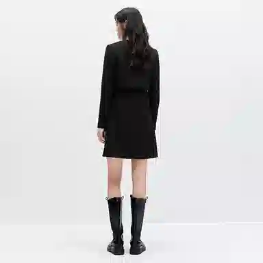 Peacebird Elegant Tweed Dress