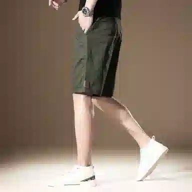 贵色 工装美式潮流五分裤休闲短裤 男女同款 基础色（黑灰白等）